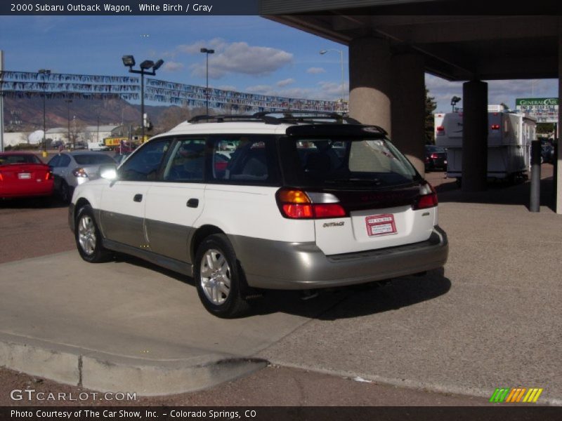 White Birch / Gray 2000 Subaru Outback Wagon