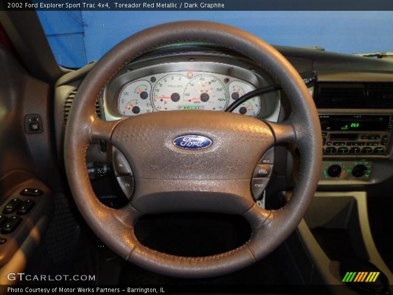 Toreador Red Metallic / Dark Graphite 2002 Ford Explorer Sport Trac 4x4