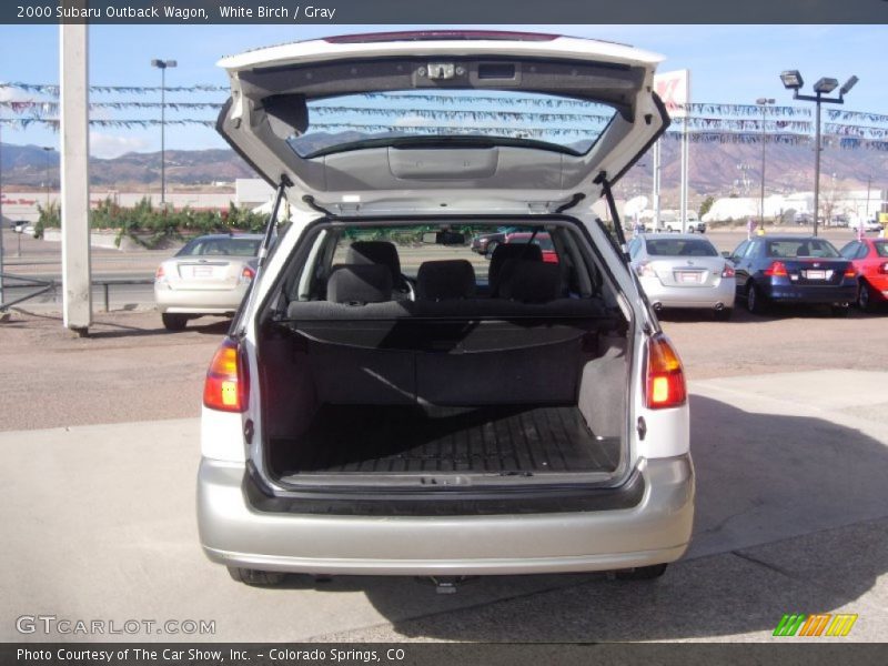 White Birch / Gray 2000 Subaru Outback Wagon