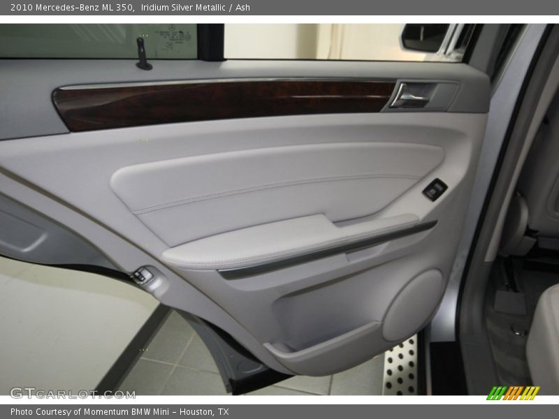 Iridium Silver Metallic / Ash 2010 Mercedes-Benz ML 350