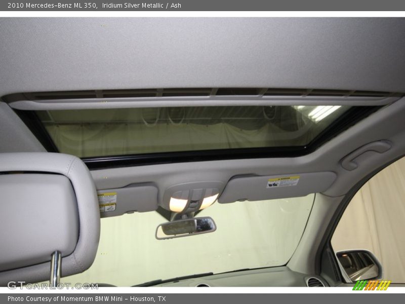Iridium Silver Metallic / Ash 2010 Mercedes-Benz ML 350