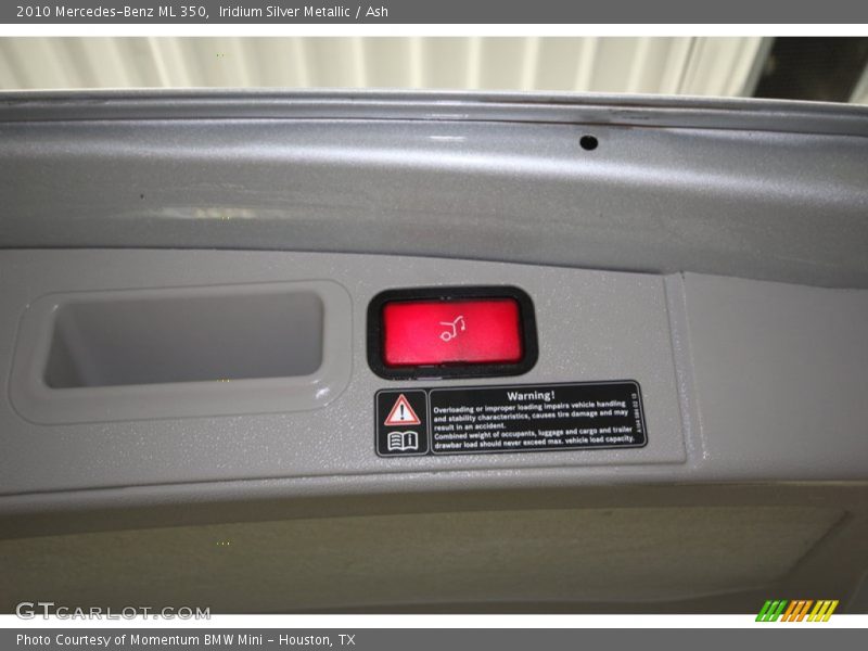 Iridium Silver Metallic / Ash 2010 Mercedes-Benz ML 350