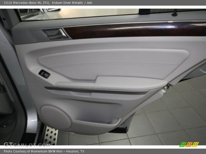Iridium Silver Metallic / Ash 2010 Mercedes-Benz ML 350