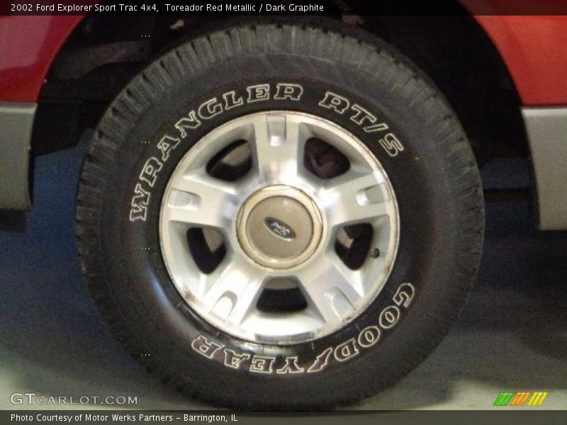 Toreador Red Metallic / Dark Graphite 2002 Ford Explorer Sport Trac 4x4