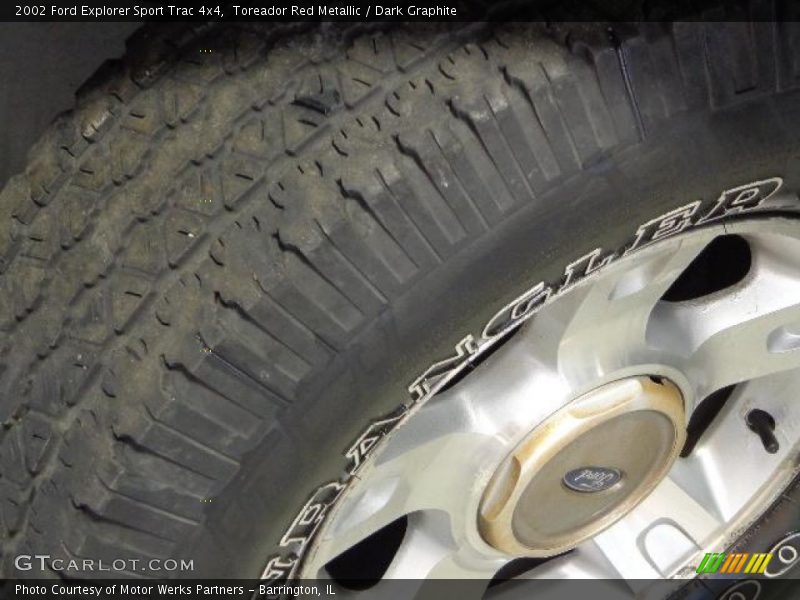 Toreador Red Metallic / Dark Graphite 2002 Ford Explorer Sport Trac 4x4