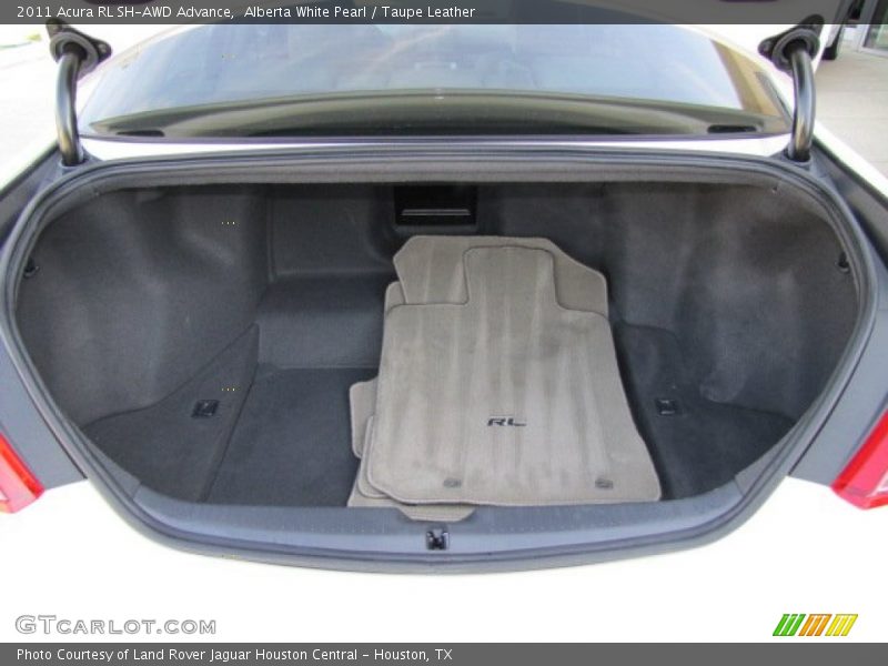  2011 RL SH-AWD Advance Trunk