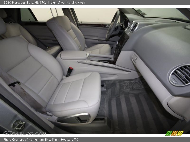Iridium Silver Metallic / Ash 2010 Mercedes-Benz ML 350