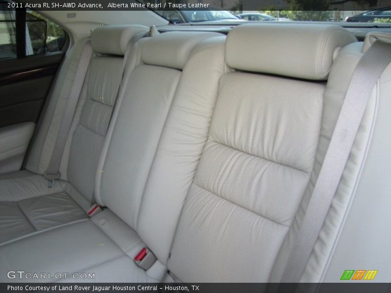 Alberta White Pearl / Taupe Leather 2011 Acura RL SH-AWD Advance