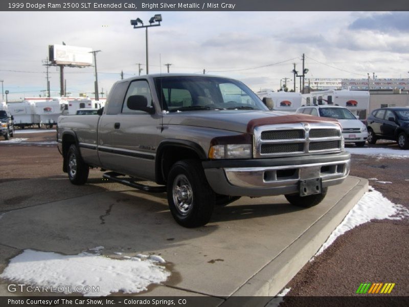 Bright Silver Metallic / Mist Gray 1999 Dodge Ram 2500 SLT Extended Cab