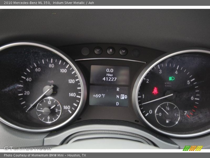 Iridium Silver Metallic / Ash 2010 Mercedes-Benz ML 350