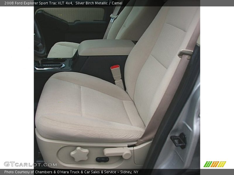 Silver Birch Metallic / Camel 2008 Ford Explorer Sport Trac XLT 4x4