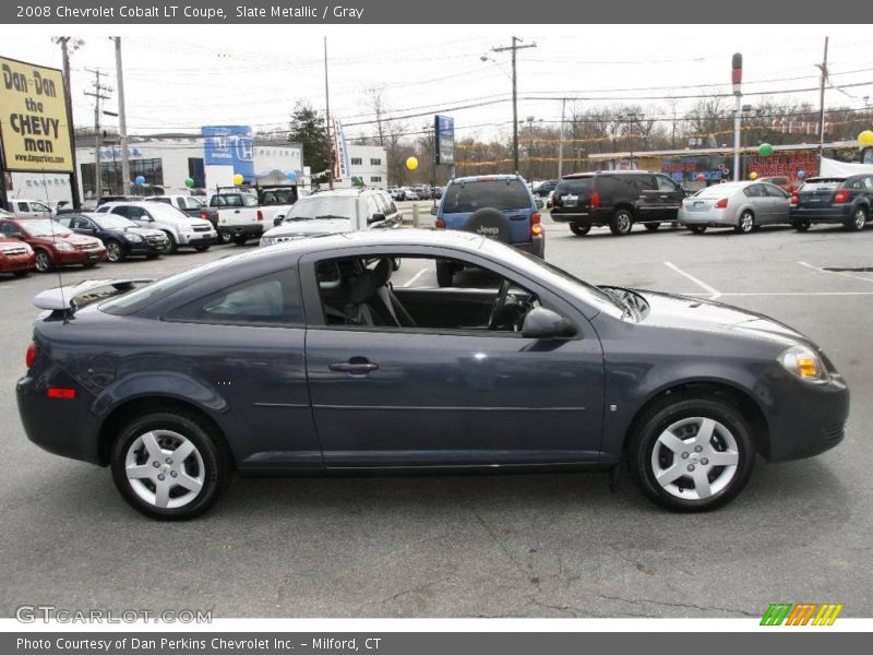 Slate Metallic / Gray 2008 Chevrolet Cobalt LT Coupe