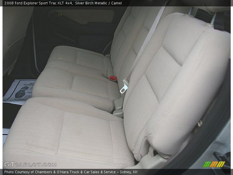 Silver Birch Metallic / Camel 2008 Ford Explorer Sport Trac XLT 4x4