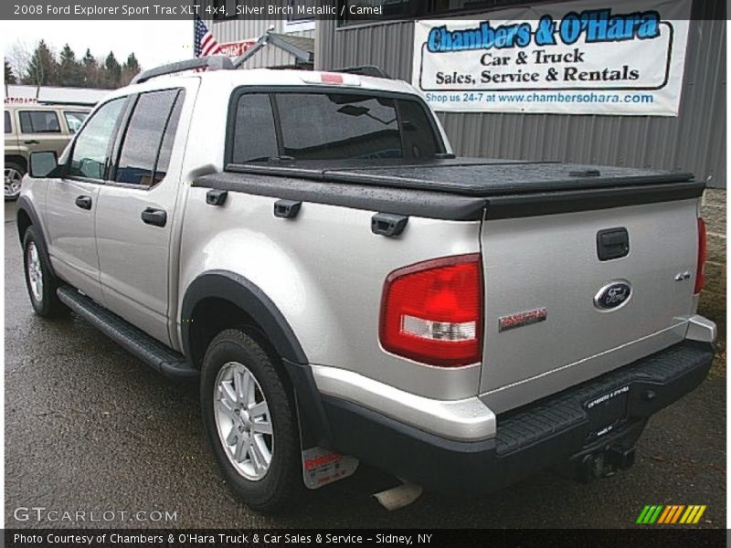 Silver Birch Metallic / Camel 2008 Ford Explorer Sport Trac XLT 4x4