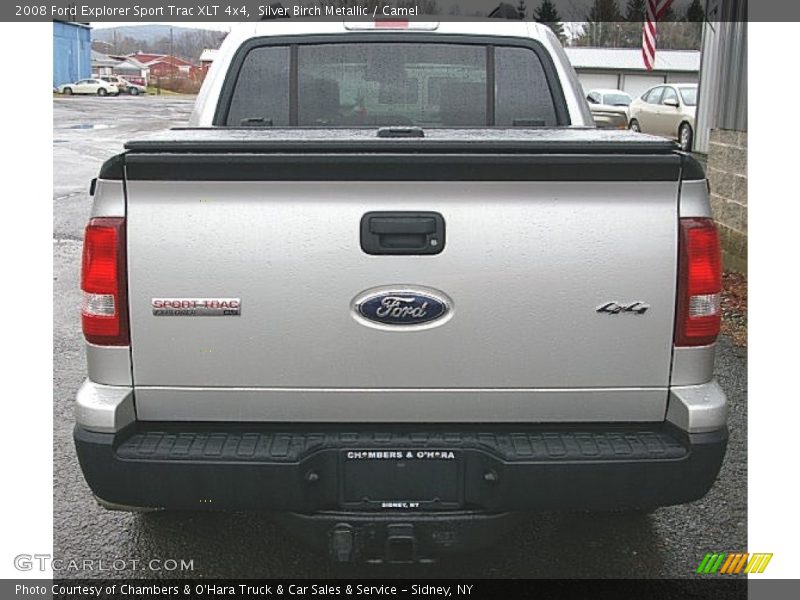 Silver Birch Metallic / Camel 2008 Ford Explorer Sport Trac XLT 4x4