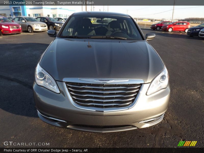 Tungsten Metallic / Black 2013 Chrysler 200 Touring Sedan