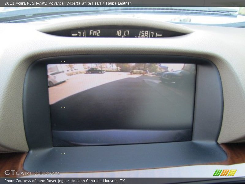 Alberta White Pearl / Taupe Leather 2011 Acura RL SH-AWD Advance