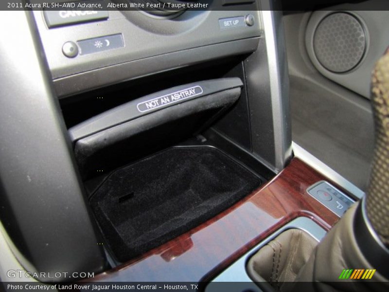 Alberta White Pearl / Taupe Leather 2011 Acura RL SH-AWD Advance