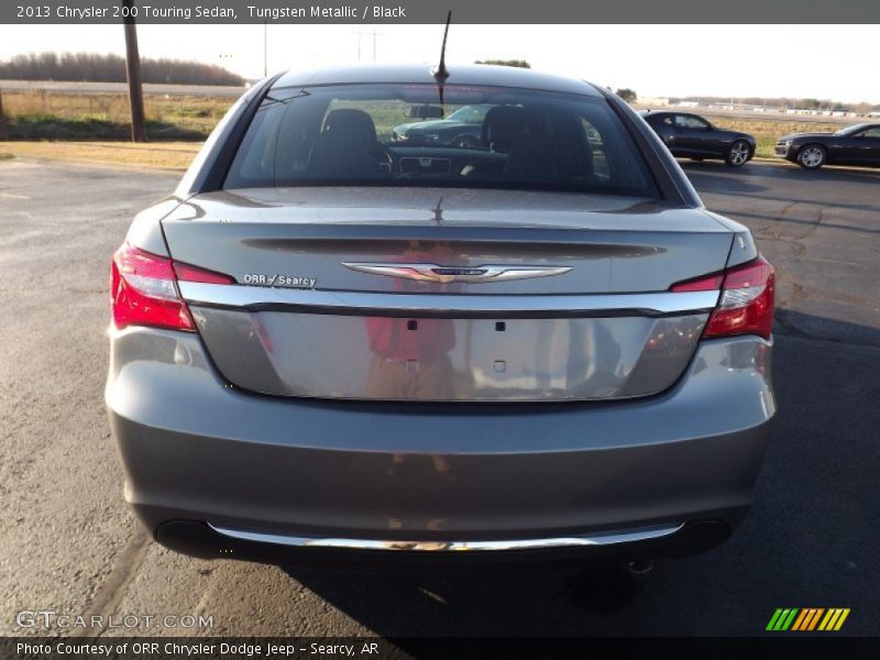 Tungsten Metallic / Black 2013 Chrysler 200 Touring Sedan