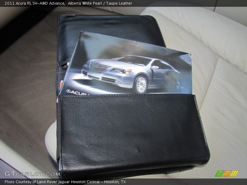 Books/Manuals of 2011 RL SH-AWD Advance