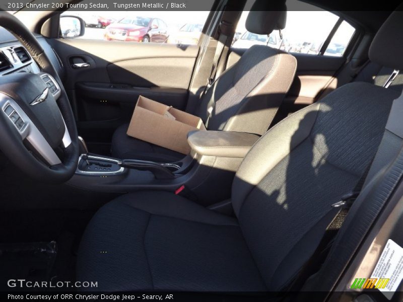 Tungsten Metallic / Black 2013 Chrysler 200 Touring Sedan