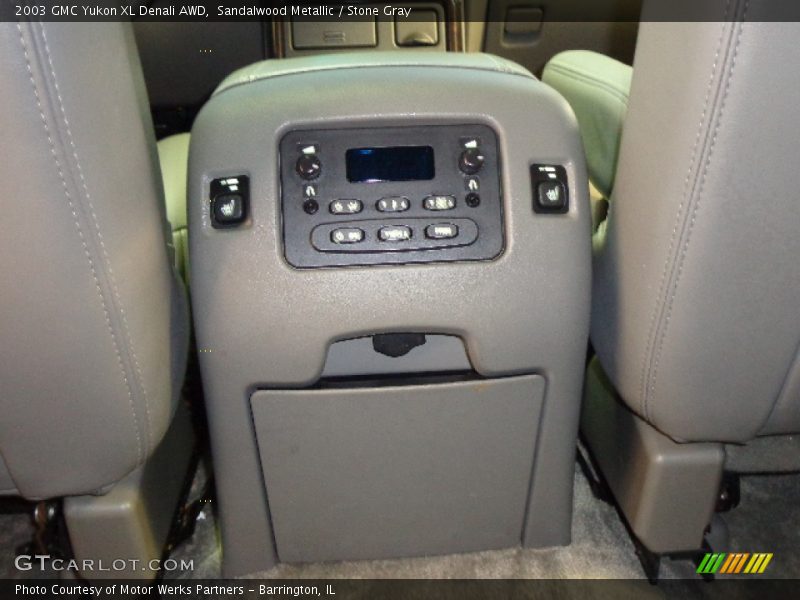 Sandalwood Metallic / Stone Gray 2003 GMC Yukon XL Denali AWD