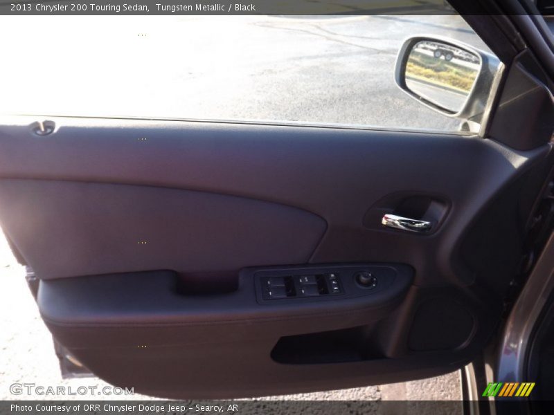 Tungsten Metallic / Black 2013 Chrysler 200 Touring Sedan