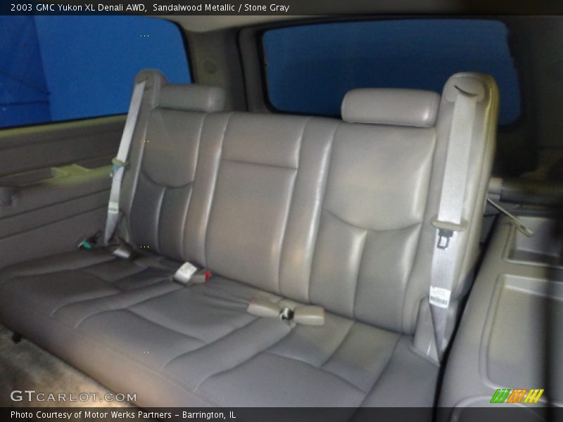 Sandalwood Metallic / Stone Gray 2003 GMC Yukon XL Denali AWD