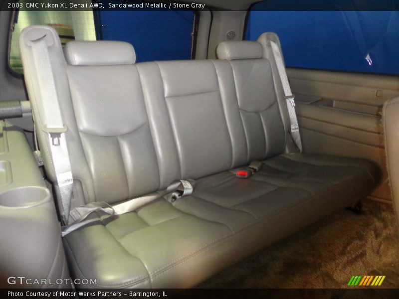 Sandalwood Metallic / Stone Gray 2003 GMC Yukon XL Denali AWD