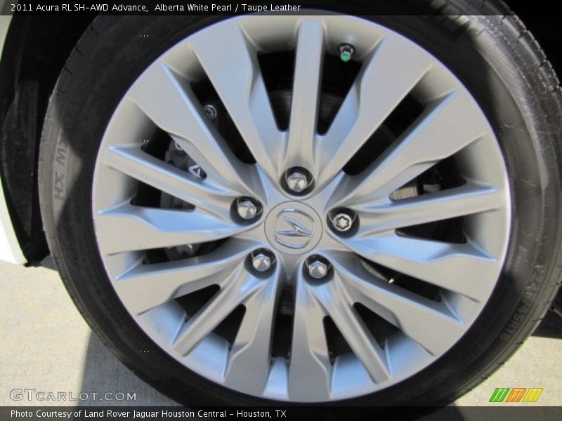  2011 RL SH-AWD Advance Wheel