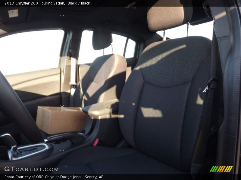 Black / Black 2013 Chrysler 200 Touring Sedan
