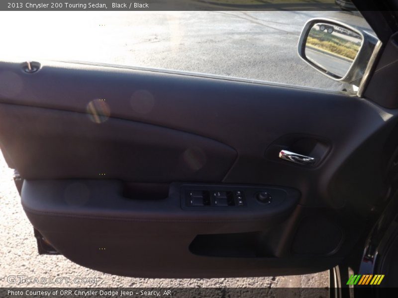 Black / Black 2013 Chrysler 200 Touring Sedan