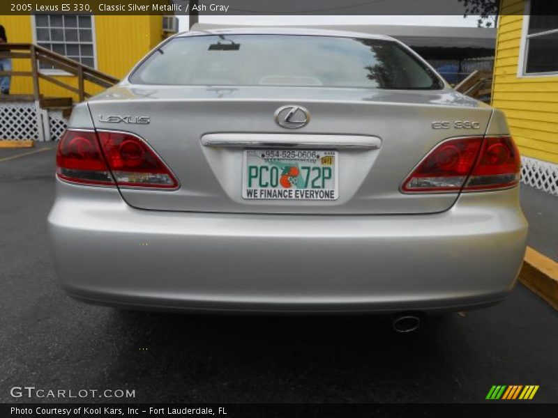 Classic Silver Metallic / Ash Gray 2005 Lexus ES 330