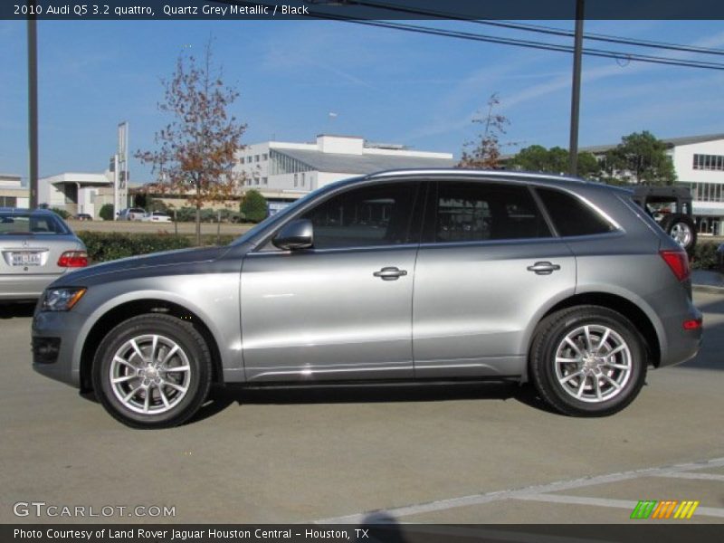 Quartz Grey Metallic / Black 2010 Audi Q5 3.2 quattro