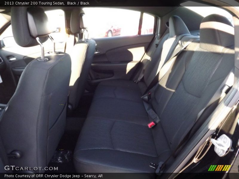 Black / Black 2013 Chrysler 200 Touring Sedan