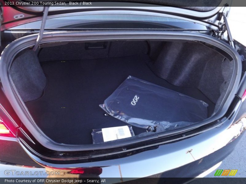Black / Black 2013 Chrysler 200 Touring Sedan