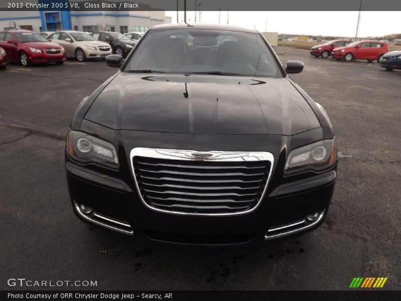 Gloss Black / Black 2013 Chrysler 300 S V8