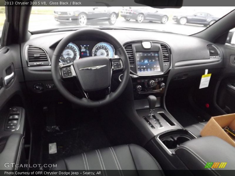 Black Interior - 2013 300 S V8 