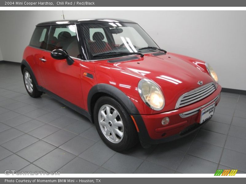 Chili Red / Red/Black 2004 Mini Cooper Hardtop