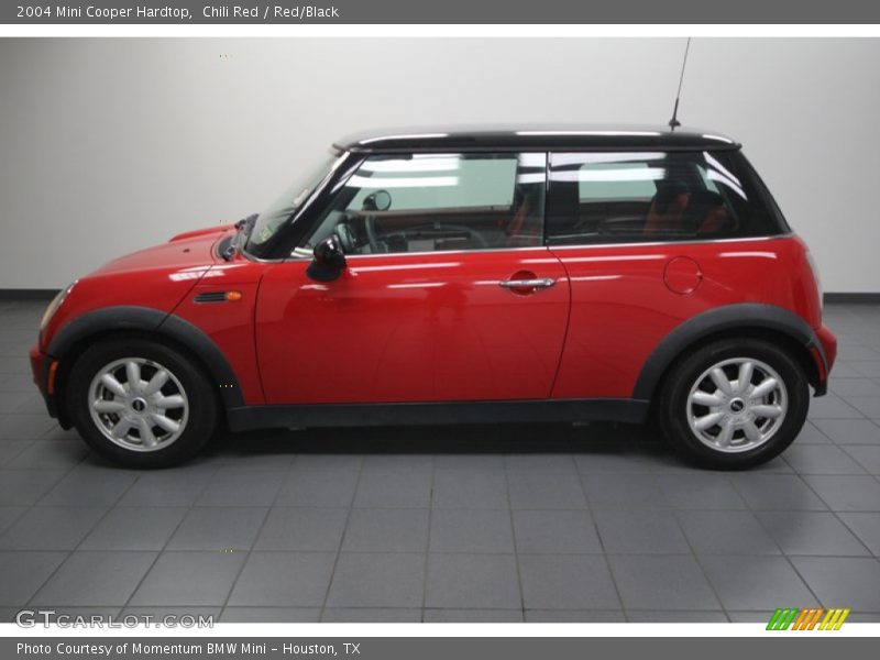 Chili Red / Red/Black 2004 Mini Cooper Hardtop