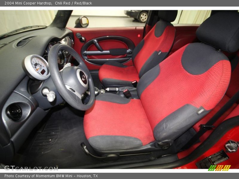 Chili Red / Red/Black 2004 Mini Cooper Hardtop