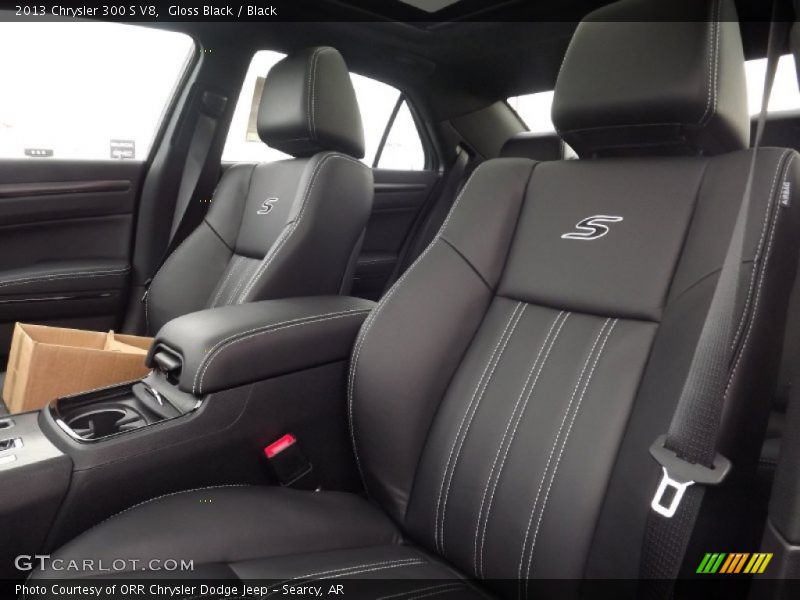Front Seat of 2013 300 S V8