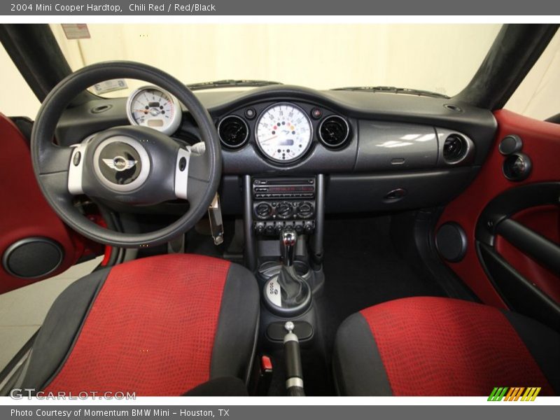 Chili Red / Red/Black 2004 Mini Cooper Hardtop