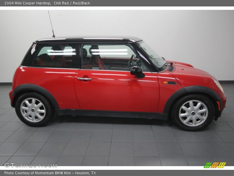 Chili Red / Red/Black 2004 Mini Cooper Hardtop