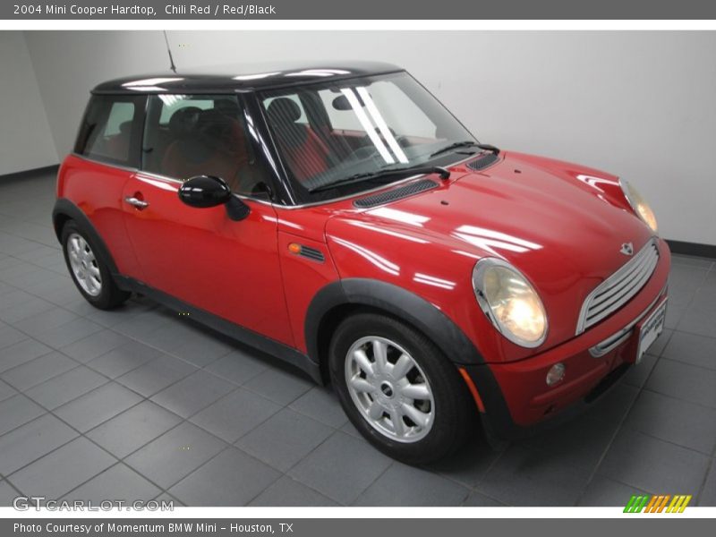 Chili Red / Red/Black 2004 Mini Cooper Hardtop