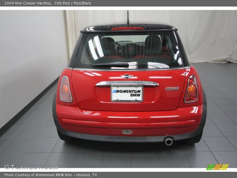 Chili Red / Red/Black 2004 Mini Cooper Hardtop