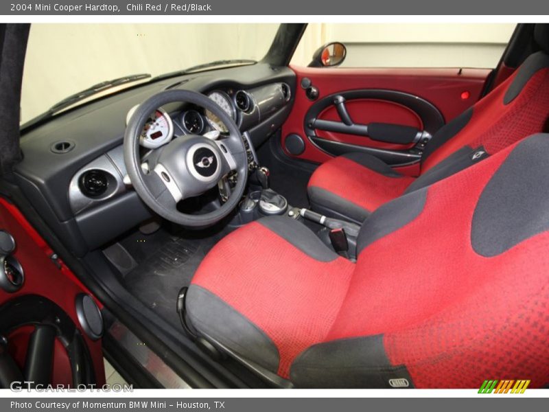 Chili Red / Red/Black 2004 Mini Cooper Hardtop