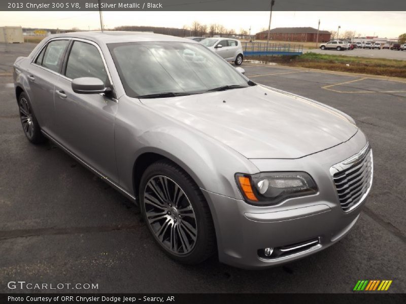 Billet Silver Metallic / Black 2013 Chrysler 300 S V8