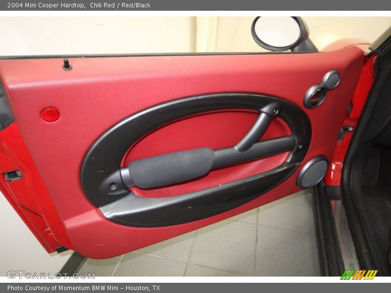 Chili Red / Red/Black 2004 Mini Cooper Hardtop