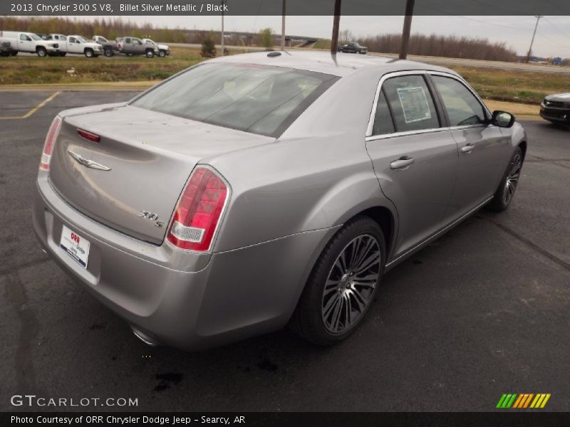 Billet Silver Metallic / Black 2013 Chrysler 300 S V8